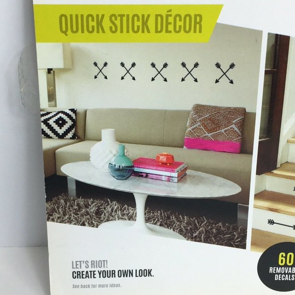 Paper Riot Co. Removable Decals Follow Your Arrow Quick Stick 60 Decal Stickers - Picture 4 of 12
